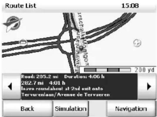 VDO DAYTON MS 2100 - Het menu „Navigatie“ - 7