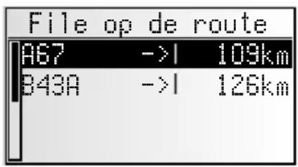 VDO DAYTON MS 3200 - File op de route - 2