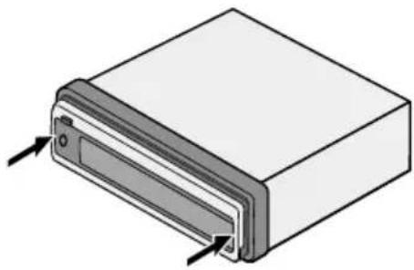 VDO DAYTON DV 6100 - Het front aanbrengen - 1