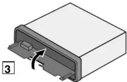 VDO DAYTON DV 6100 - Het front verwijderen - 3