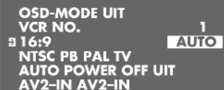 GRUNDIG GV 5053 HIFI - Gebruik met een televisietoestel met het formaat 16:9 - 1