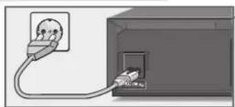 GRUNDIG GV 5053 HIFI - Antenne, televisietoestel en netkabel aansluiten - 3