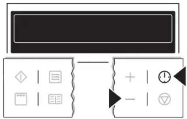 ELECTROLUX EOK76030FX - Display uitschakelen - 1