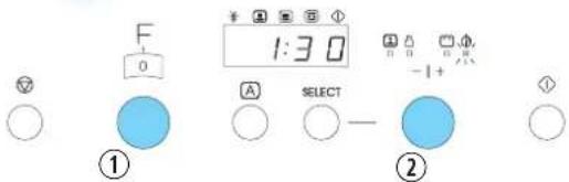 F 0 1:30 A SELECT -1+ ① ②