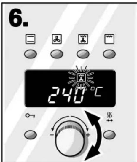 6. 240°C