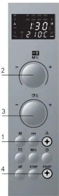 130 210°C M°C - + - + - 1 M - - + - 10 MA - - 4 STOP START
