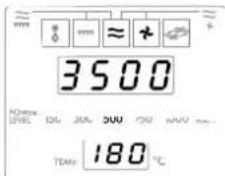 3500 TEMP: 180 °C