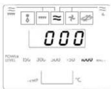 0.00 POWER LEVEL TSU 30G 300 150 1000 mV ... cold °C