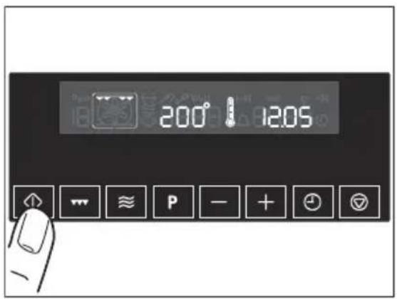 AEG-ELECTROLUX KM9800EA - Oven inschakelen - 2