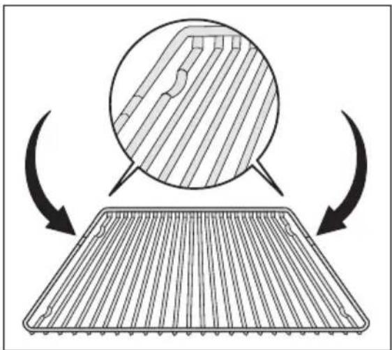AEG-ELECTROLUX KM9800EA - Rooster plaatsen: - 2
