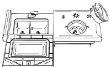SMEG LSA6143 - Gebruik van de doseerbakjes voor het glansspoelmiddel en het afwasmiddel - 1