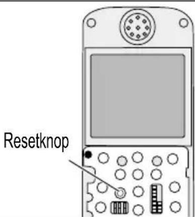 Resetknop