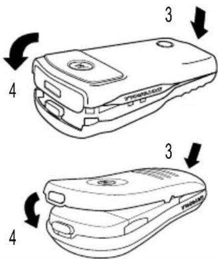 MOTOROLA C336 - Een cover en toetsenbord monteren - 1