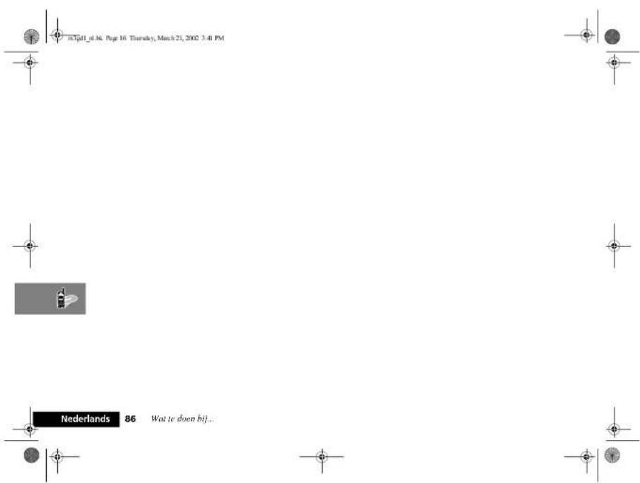ICJpd1_gll.16. Page 16 Thursday, March 23, 2002 3:41 PM Nederlands 86 Wat te doen bij...
