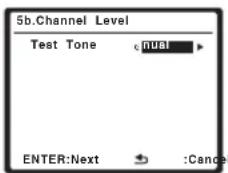 PIONEER VSX-LX50 - Selecteer 'Channel Level' in het menu Manual SP Setup. - 2