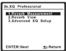 PIONEER VSX-LX50 - Selecteer 'EQ Professional' en druk op ENTER. - 2