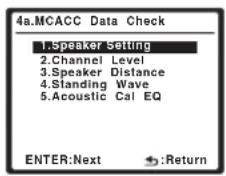 PIONEER VSX-LX50 - De Automatic MCACC-instelling is voltooid! Druk op RETURN om terug te gaan naar het menu System Setup. - 1