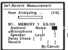 PIONEER VSX-LX50 - Als u 'Reverb Measurement' hebt geselecteerd, selecteert u EQ ON of OFF en vervolgens OK. - 2