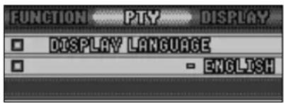 PANASONIC CQ-C7301 - PTY taalkeuze - 1