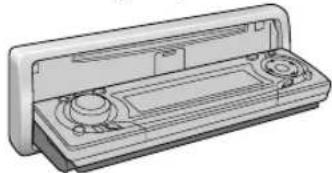 PANASONIC CQ-C7301 - Druk op [△] (OPEN). - 1