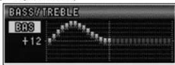 BASS/TREBLE BAS +12