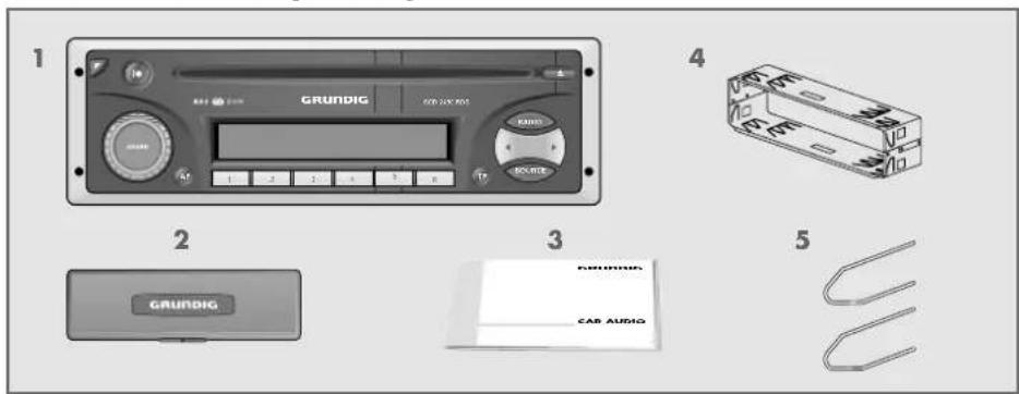 GRUNDIG SCC 2400 - Inhoud van de verpakking - 1