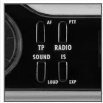 AF PTY TP RADIO SOUND IS LOUD EXP