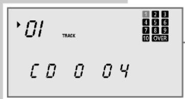 01 TRACK 1 2 3 4 5 6 7 8 9 10 OVER C D O 0 4