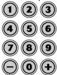 ① ② ③ ④ ⑤ ⑥ ⑦ ⑧ ⑨ - ⑩ +