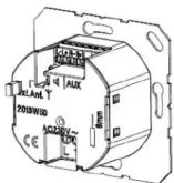 JUNG RADCD528 - Connecng an external cord aerial - 1