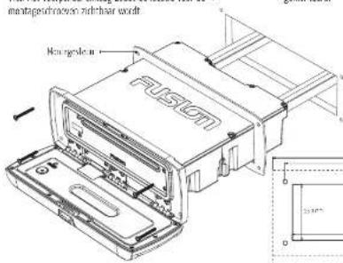 Fusion Marine MS-CD600 - INSTALLATIE - 1