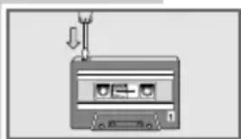 GRUNDIG RRCD3700 - Wisbeveiliging van de cassette - 1