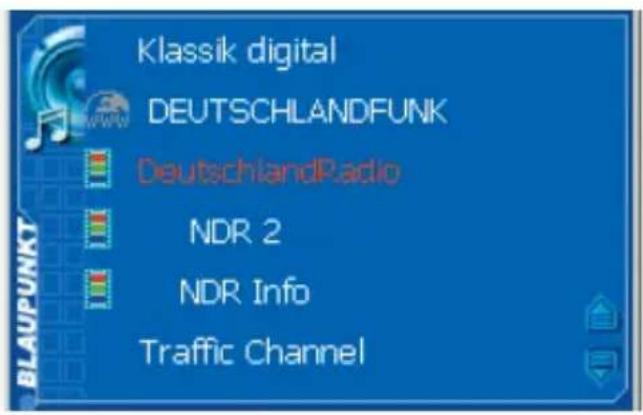 Klassik digital DEUTSCHLANDFUNK DeutschlandRadio NDR 2 NDR Info Traffic Channel
