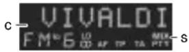 BLAUPUNKT Stockholm RCM 128 - ⑦Display - 3