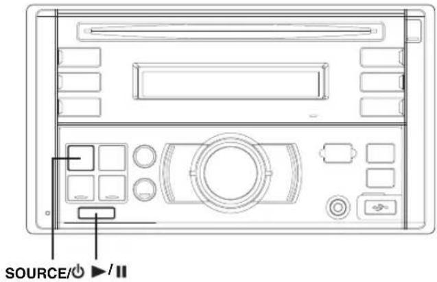 ALPINE CDE-W203 - USB-geheugen (Optioneel) - 1