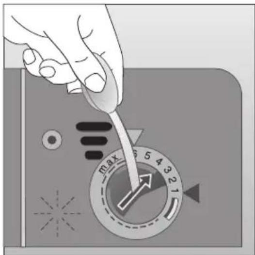 AEG-ELECTROLUX ÖKO Favorit 50800 - Glansmiddeldosering instellen - 1