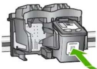 HP Deskjet F375 - De printcartridges vervangen - 7
