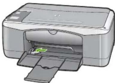 HP Deskjet F375 - Papier van volledig formaat plaatsen - 1