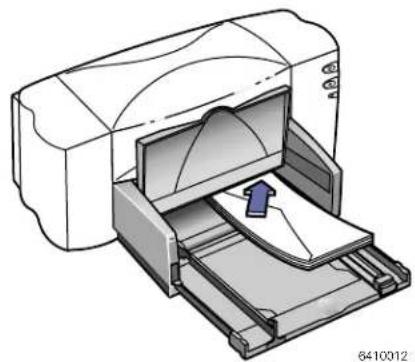 HP Deskjet 880C - Afdrukken op een stapel enveloppen - 2