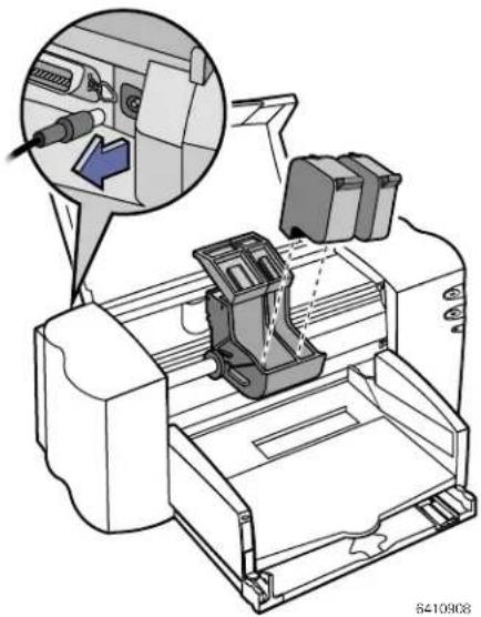 HP Deskjet 880C - Waarschuwing - 1