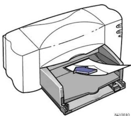 HP Deskjet 880C - Op een enkele envelop afdrukken - 1