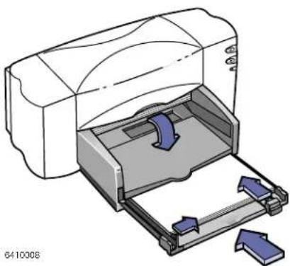 HP Deskjet 880C - Stap 5: Papier in de printer laden - 3