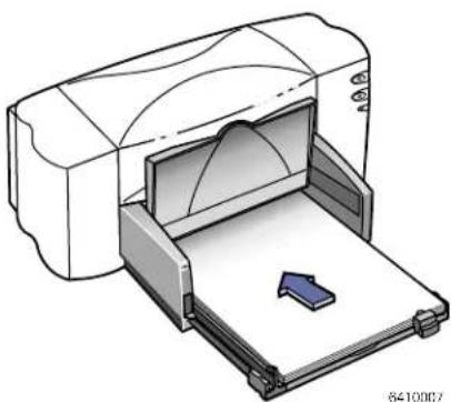HP Deskjet 880C - Stap 5: Papier in de printer laden - 2