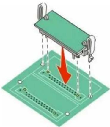 TOSHIBA E-Studio 530S - Een flashgeheugenkaart of firmwarekaart installeren - 4