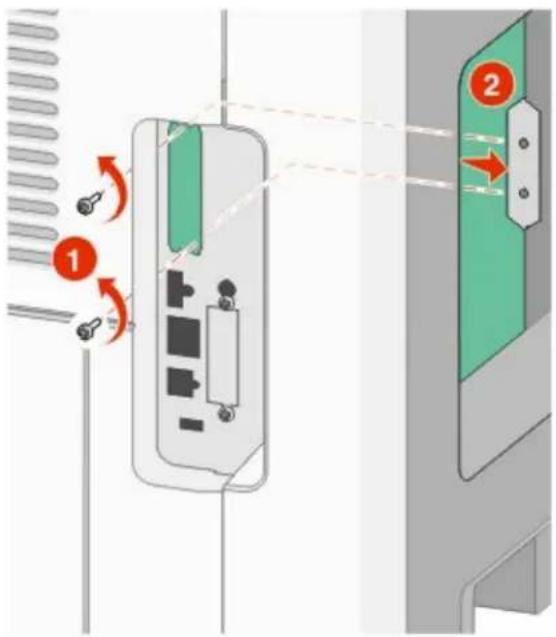 TOSHIBA E-Studio 530S - Een flashgeheugenkaart of firmwarekaart installeren - 13