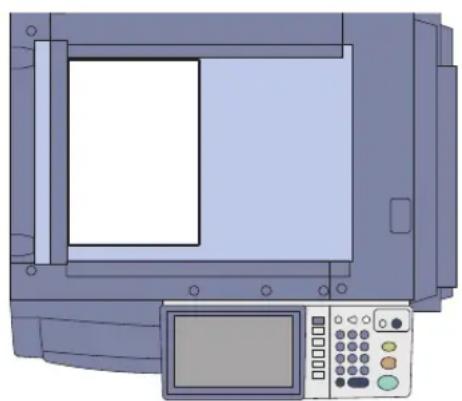 TOSHIBA E-studio 2540C - Beschrijving van de richting van het origineel/kopieerpapier - 1