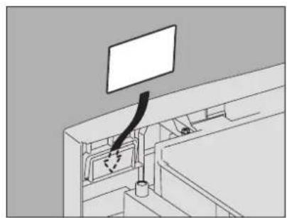 TOSHIBA E-Studio 2330c - Wijzig de papierformaatindicator zo nodig. - 1