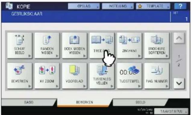 KOPIE GEBRIJKSKLAAR OPSLAG INSTELLING TEMPLATE SET 1 SCHUIF BEELD RANDEN WISSEN BOEK MIDDEN WISSEN TREE PAG 2IN/4IN1 BROCHURE SORTEREN BEWERKEN XY ZOOM VOORBLAD TUSSENLEG Yellen 00:00 TUJOSTEMPEL PAG NUMMER BASIS BEWERKEN BEELD 10/09/2002 11:03 TAA/STATUS