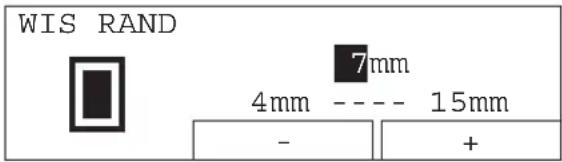 TOSHIBA E-STUDIO 237 - Specificeer de breedte van de marge en druk vervolgens op de toets [ENTER]. - 1