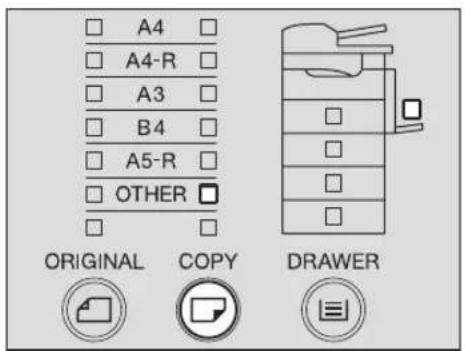 A4 A4-R A3 B4 A5-R OTHER ORIGINAL COPY DRAWER